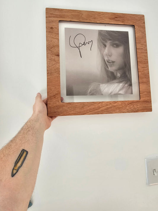 Floating Vinyl Art Card Frame